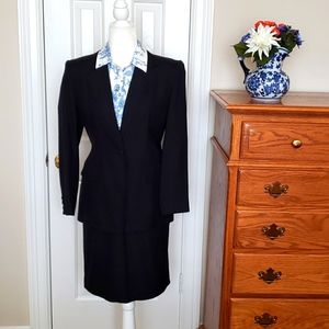 Talbots Vintage 2 Pc Linen/Rayon Blend Career Suit - EUC